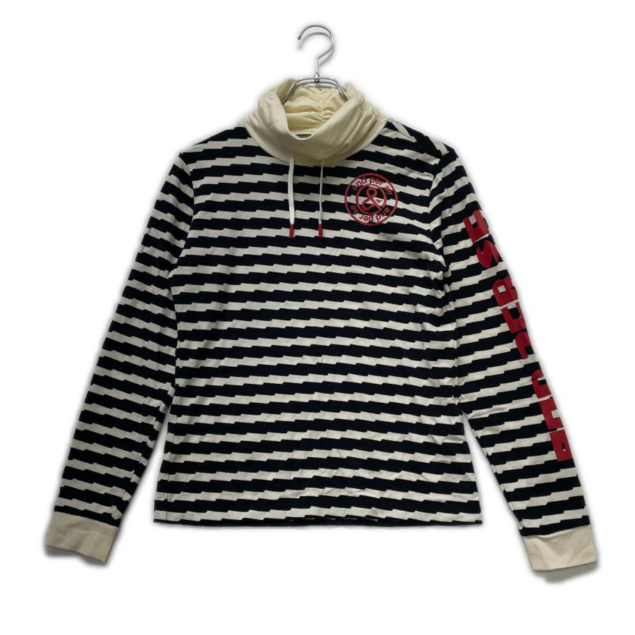 and per se（アンパスィ） coco 中古 レディース 長袖シャツ M 紺×白