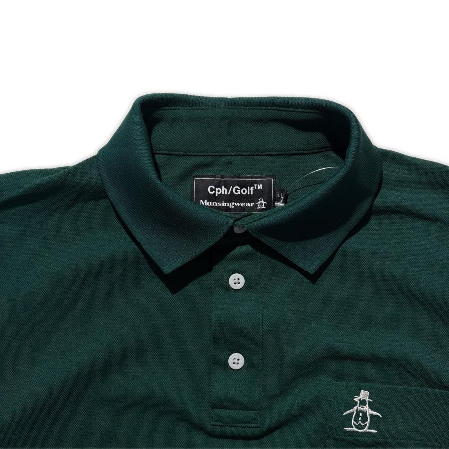 美品 Cph GOLF マンシングウェア コラボ メンズ 長袖 ポロシャツ LL