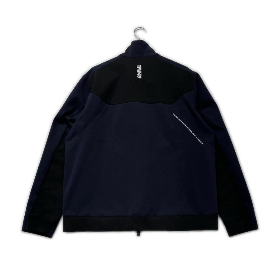 coco 未使用品【値下げ】 TFW49 メンズ フルジップアウター L 紺×黒 レターパックプラス発送可 K026591_1