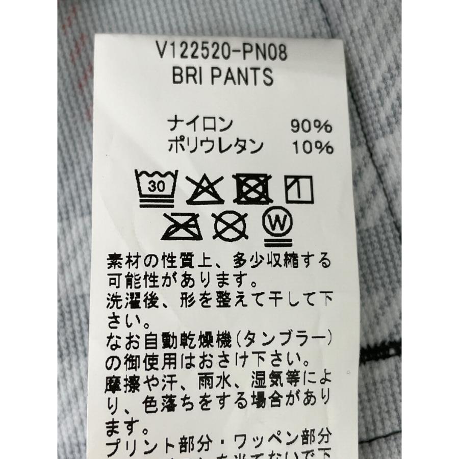 coco 未使用品【値下げ】ヴィ・トゥエルヴ V12メンズ パンツ M 黒×グレー チェック柄 ウエストゴム春秋 レターパックプラス発送可K026627