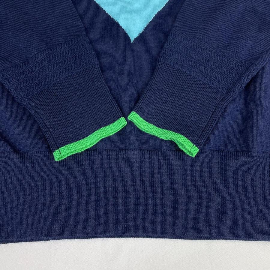 coco 中古 ジーフォア G/FORE レディース セーター S ネイビー ハーフ