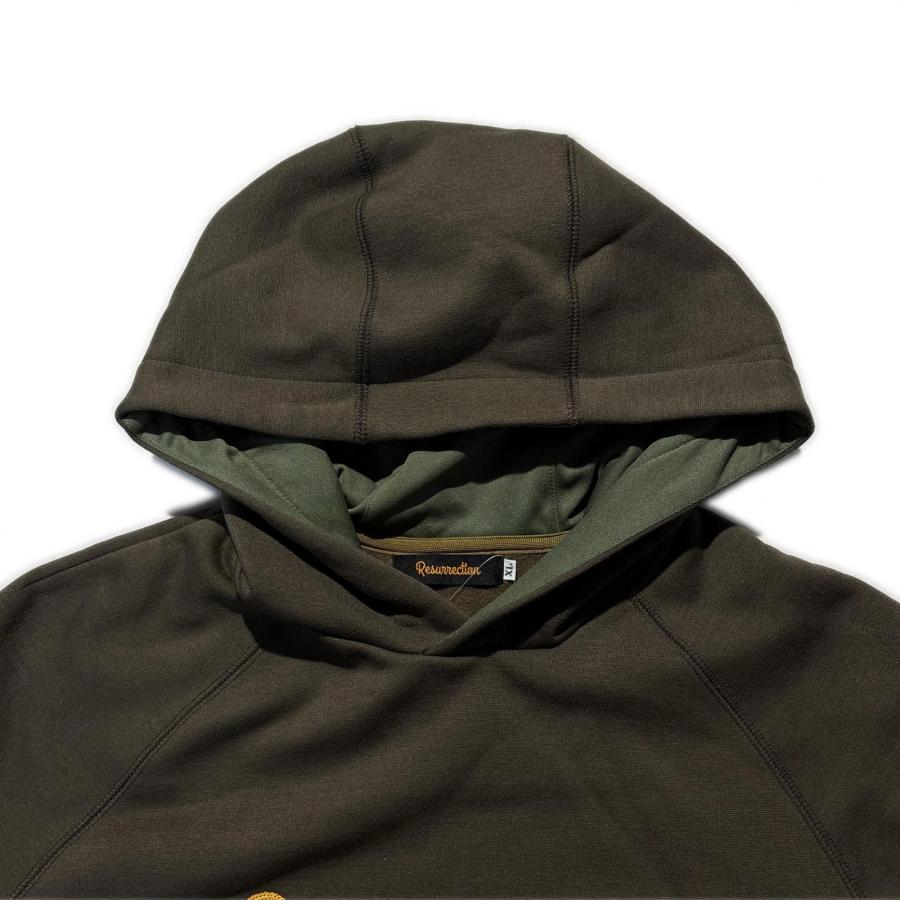 Resurrection coco 中古 レザレクション メンズ パーカー XL カーキ 裏
