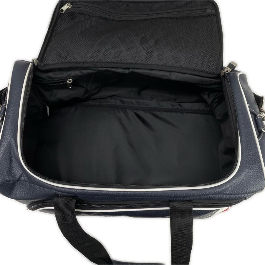 トミーヒルフィガーゴルフ 2WAY ボストンバッグ ネイビー トリコロール
