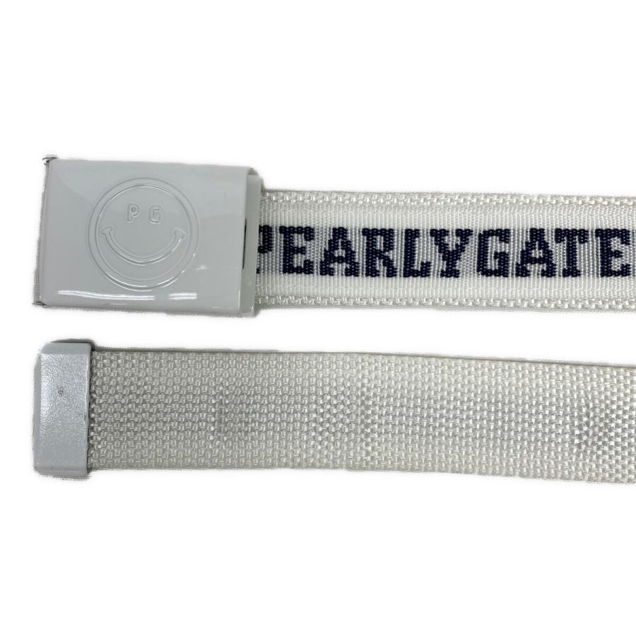 【未着用】 パーリーゲイツ PEARLY GATES ベルト タグ付き PEARLY GATES（パーリーゲイツ） coco 中古 ベルト ホワイト PG