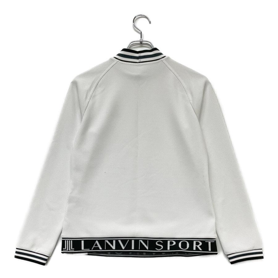 LANVIN - coco 未使用品 ランバンスポール LANVIN SPORT レディース カットソー 38(M) 黒×白 長袖クルーネック LANVIN（ランバン） coco 中古 ランバンスポールLANVIN SPORT