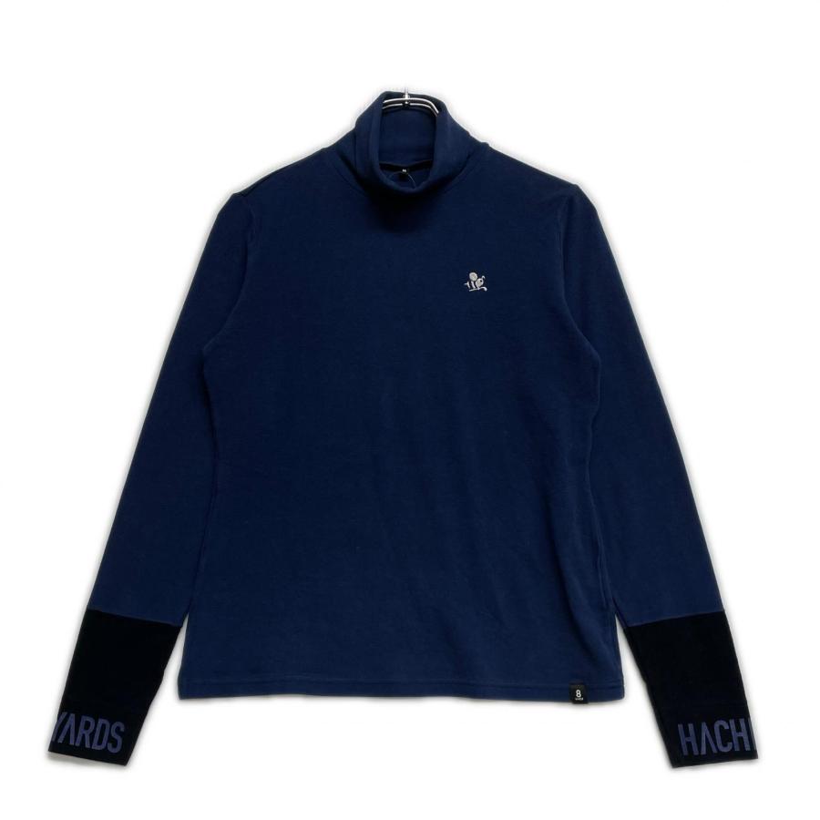 coco 中古 ハチヤーズ 8YARDS メンズ 長袖シャツ M ブルー×ブラック