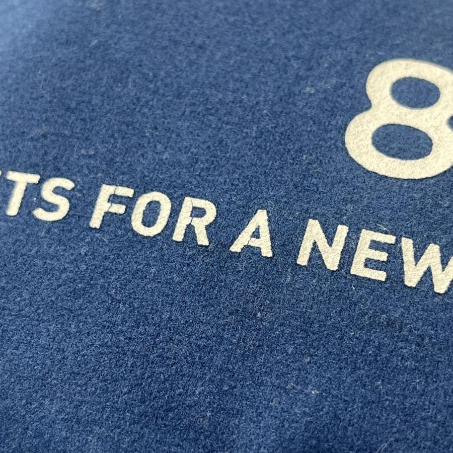 coco 中古 ハチヤーズ 8YARDS メンズ 長袖シャツ M ブルー×ブラック