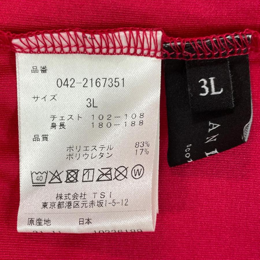 coco 中古 セントアンドリュース StANDREWS メンズ 半袖シャツ 3L 赤