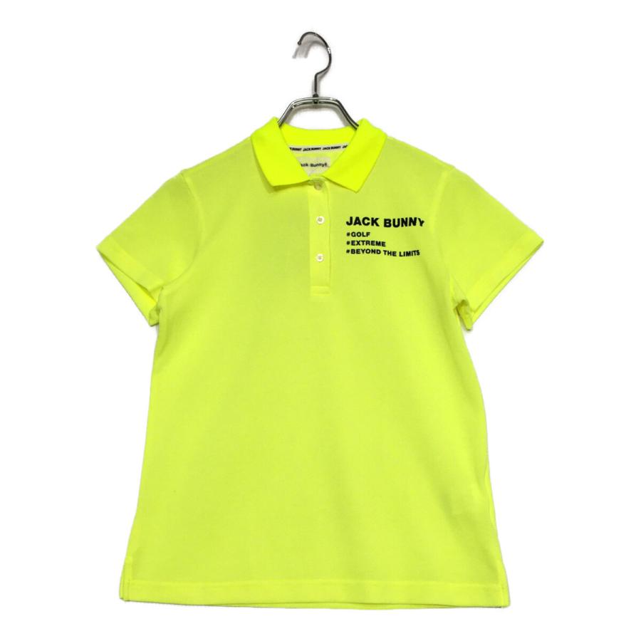 Jack Bunny!! ジャックバニー ポロシャツ 黄色 Jack Bunny!!（ジャックバニー） 中古 レディース 半袖ポロシャツ 1(M