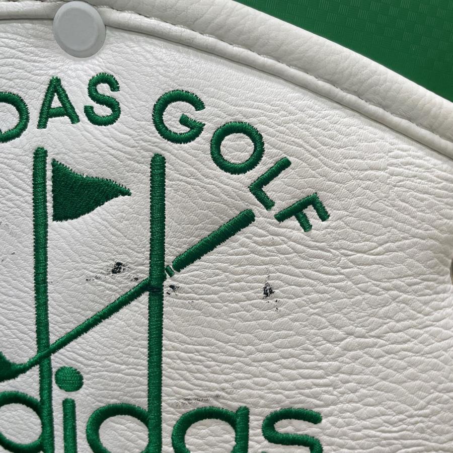 adidas キャディバッグ ホワイト/グリーン 中古 adidas（アディダス） coco 中古 アディダスゴルフ adidas GOLF
