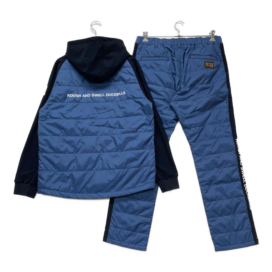 coco 中古 ラフ＆スウェル rough&swell メンズ セットアップ L ブルー系 青系 中綿 防寒 秋冬 coco 中古 ラフ＆スウェル rough&swell メンズ セットアップ L ブルー