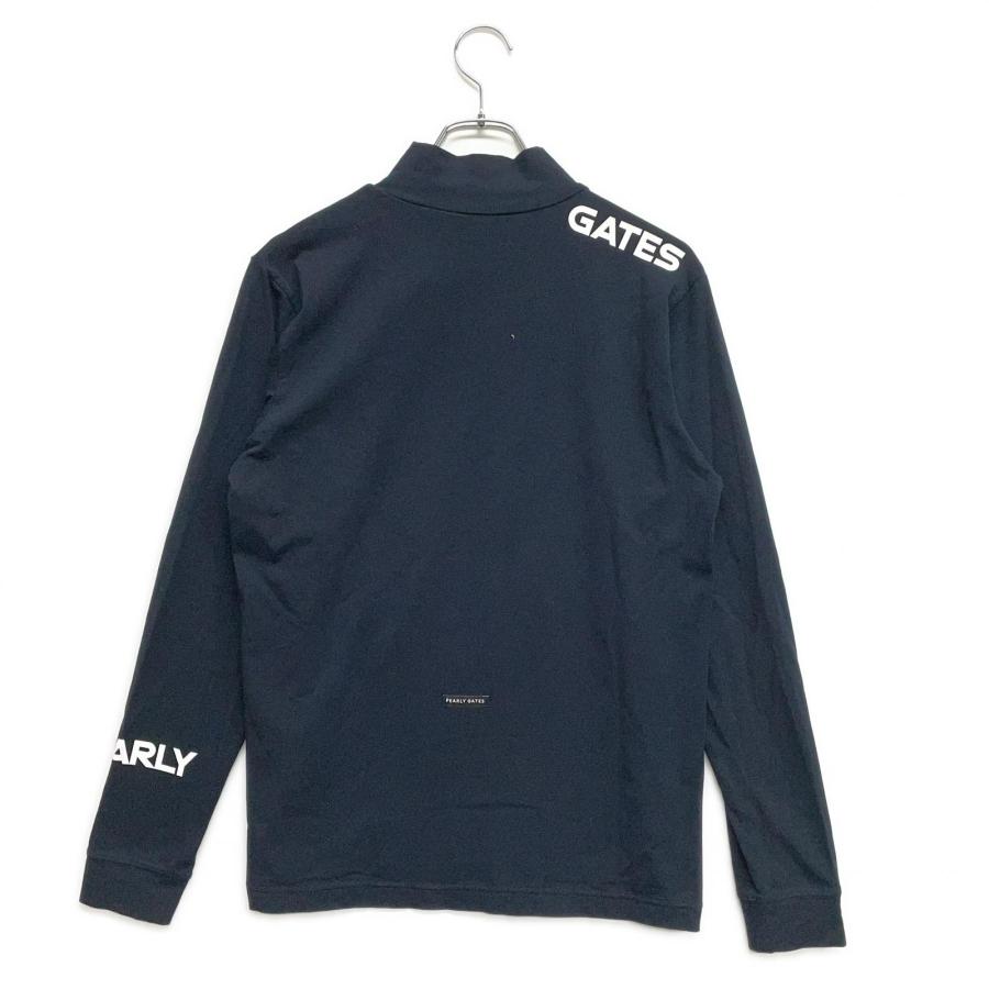 PEARLY GATES - 新品 パーリーゲイツ ベアカノコ長袖モックネックカットソー(4)サイズM/紺 PEARLY GATES（パーリーゲイツ） coco 中古【値下げ】 メンズ 長袖
