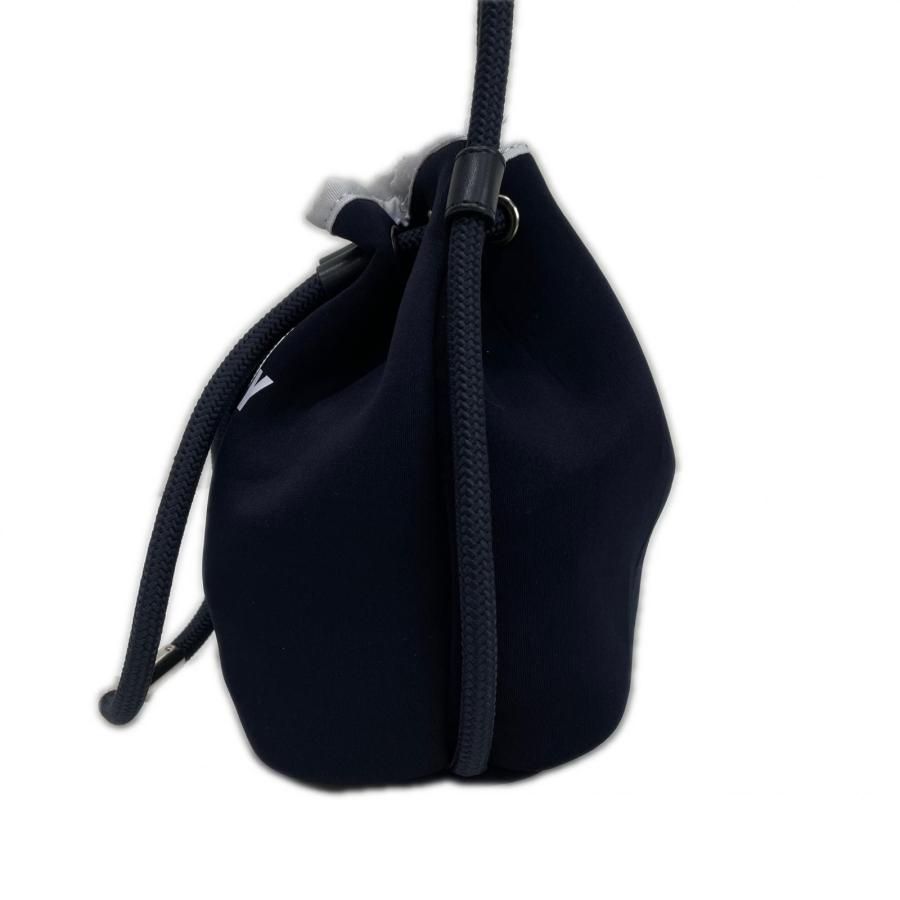 coco 中古 キャロウェイ Callaway ショルダーバッグ ネイビー 紺 巾着