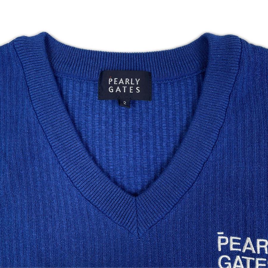 PEARLY GATES（パーリーゲイツ） coco 中古 レディース ベスト 2(L) 青