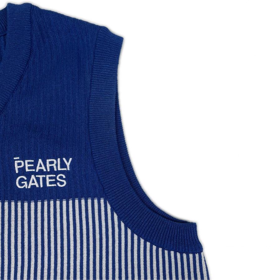 PEARLY GATES（パーリーゲイツ） coco 中古 レディース ベスト 2(L) 青