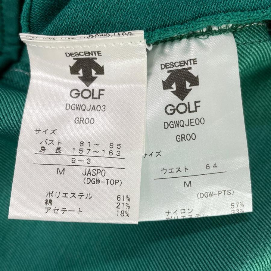 DESCENTE GOLF coco 中古 デサントゴルフ レディース セットアップ M