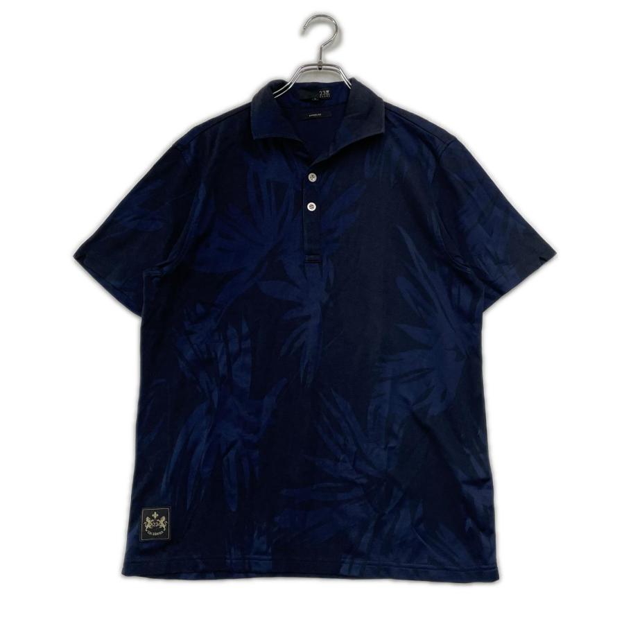 23区GOLF coco 中古 23区ゴルフ メンズ 半袖ポロシャツ L ネイビー系
