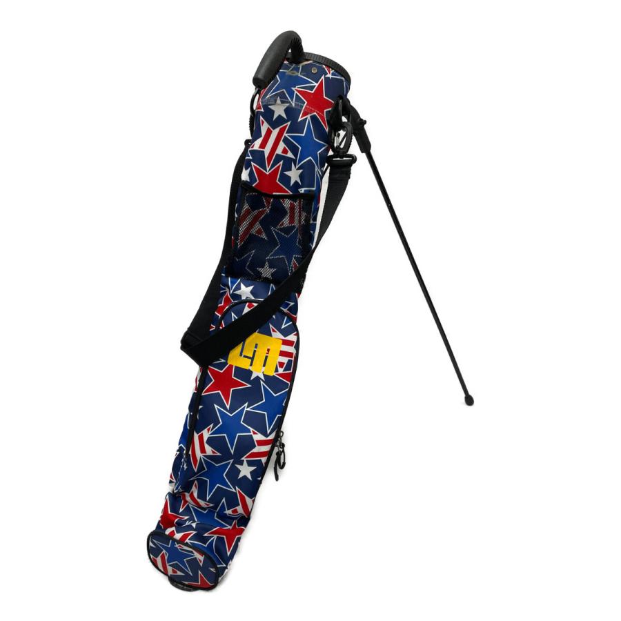 【新品】ラウドマウス クラブケース セルフスタンドバッグ フェイス柄 LOUDMOUTH（ラウドマウスゴルフ） coco 中古 ラウドマウス セルフ
