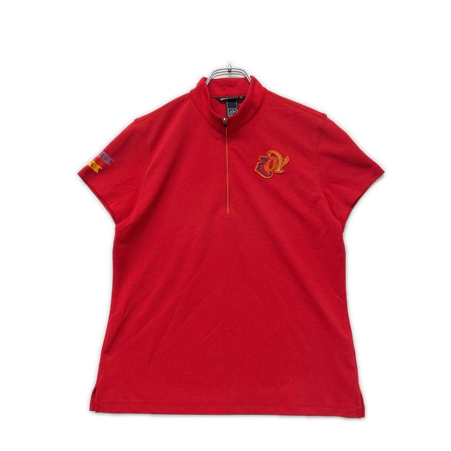 ZOY レディースポロシャツ 38 新品 ZOY（ゾーイ） 中古【値下げ】 レディース 半袖ポロシャツ 38(M) 赤