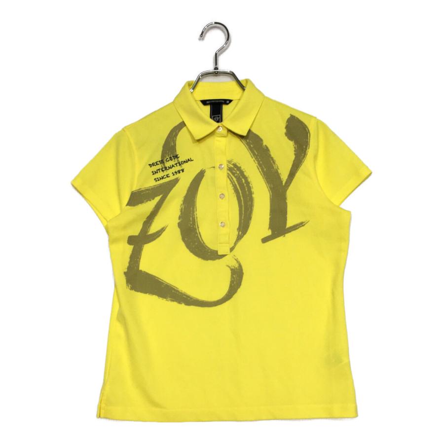 ZOY 半袖ポロシャツ サイコロ刺繍 ZOY（ゾーイ） coco 中古 レディース 半袖ポロシャツ 40(L) イエロー
