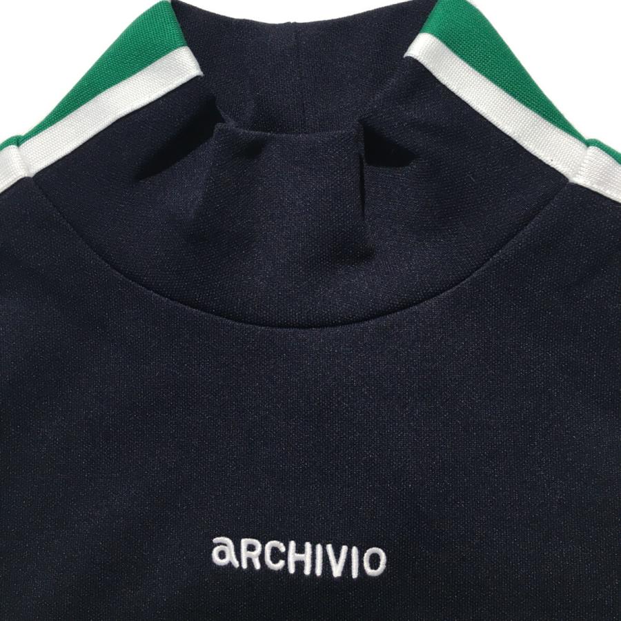 archivio レディース 長袖 モックネック 36 archivio（アルチビオ） 中古 レディース 長袖シャツ 36(S) 紺