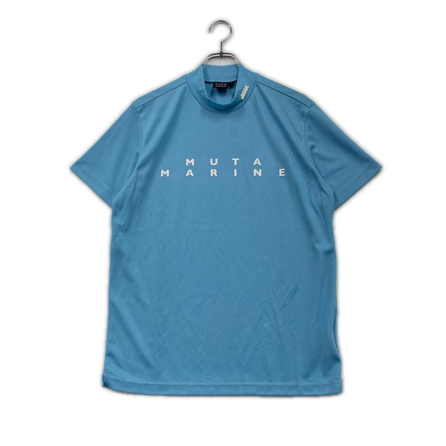 coco 中古 ムータマリン muta MARINE メンズ 半袖シャツ 4(S) 濃紺 ネイビー モックネック muta MARINE GOLF（ムータマリンゴルフ） coco 中古 ムータマリン muta