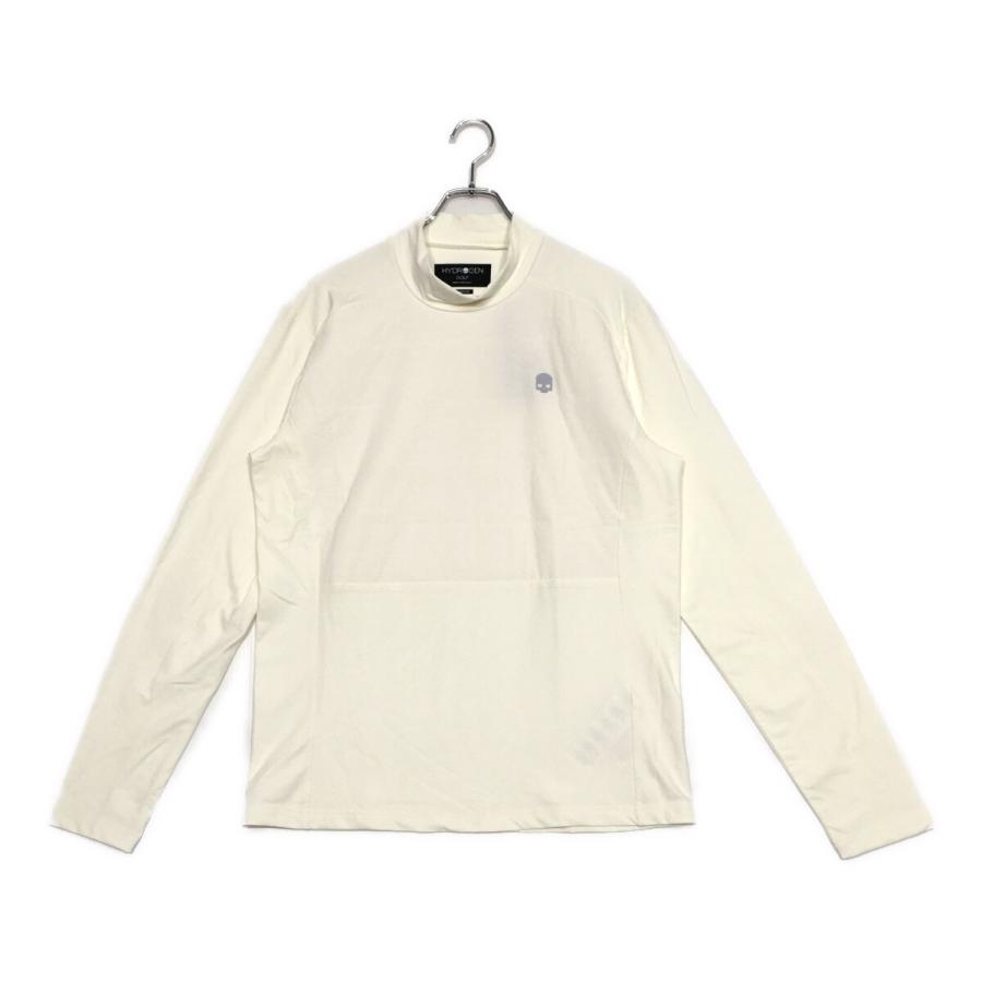 HYDROGEN（ハイドロゲン） 未使用品 メンズ 長袖シャツ L 白 モック