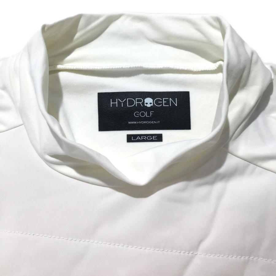 HYDROGEN（ハイドロゲン） 未使用品 メンズ 長袖シャツ L 白 モック