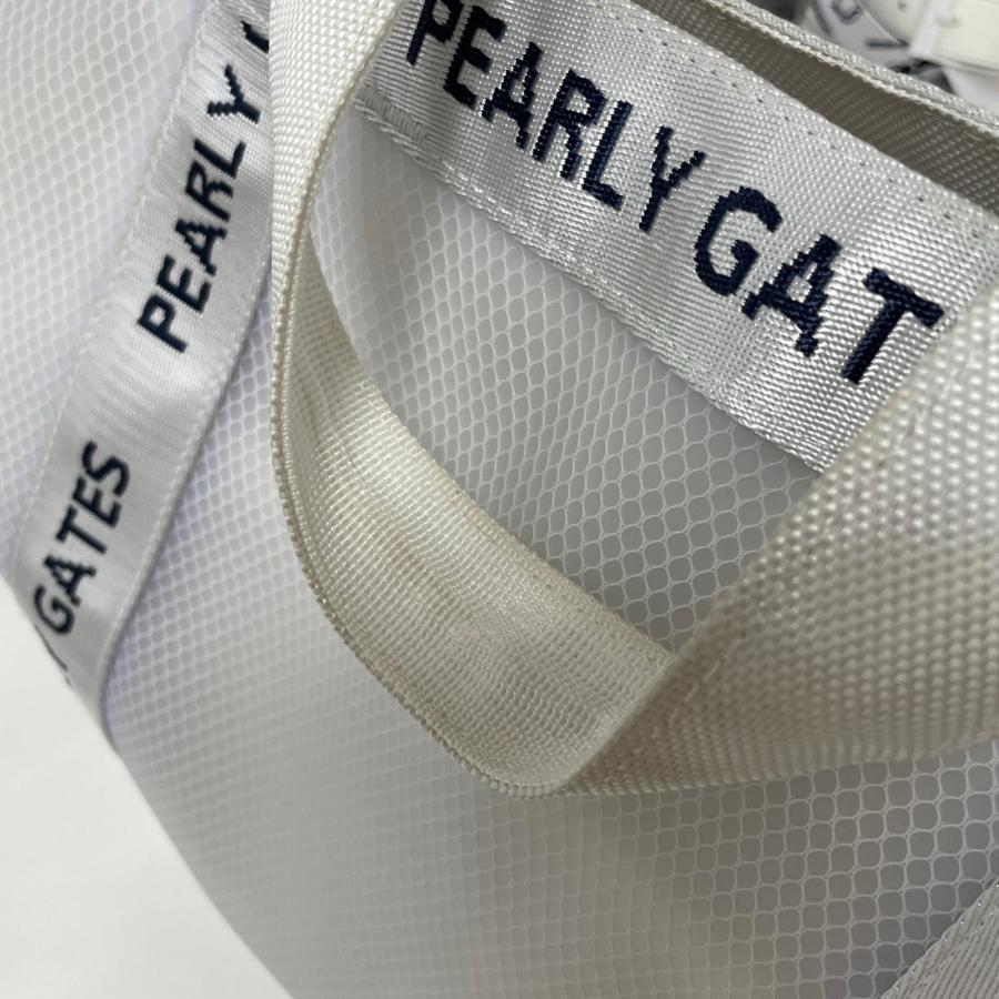 PEARLY GATES（パーリーゲイツ） coco 中古 トート型ボストンバッグ 白