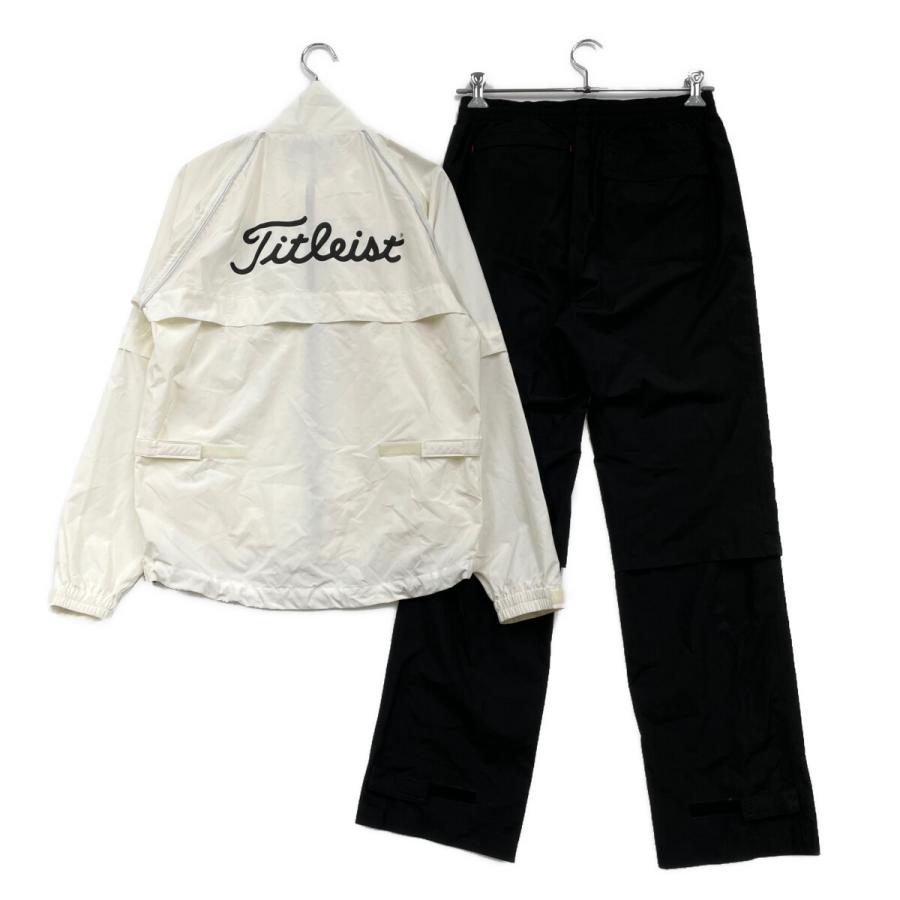 Titleist（タイトリスト） coco 中古 メンズ レインウエア L 白×黒