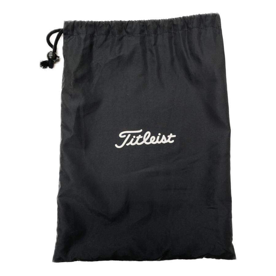 タイトリスト　Titleist レインウェア Ｌサイズ上下セット 収納袋付　中古 Titleist（タイトリスト） coco 中古 メンズ レインウエア L 白×黒