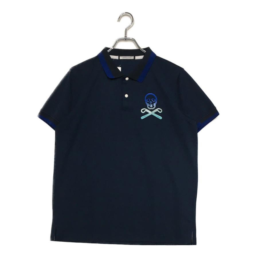 マークアンドロナ メンズポロシャツ 美品】MARK & LONA ブラック