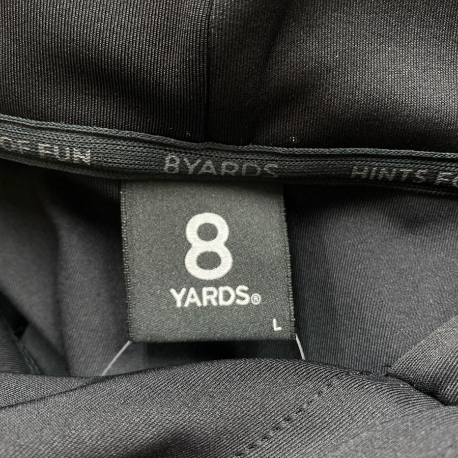 coco 中古 ハチヤーズ 8YARDS メンズ ベスト L 黒 ブラック フード