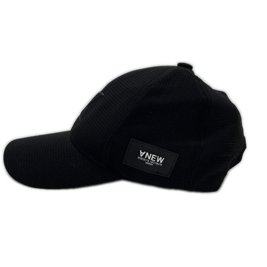 coco 中古 キャップ フリー S/M ブラック アニュー ゴルフ ANEW GOLF