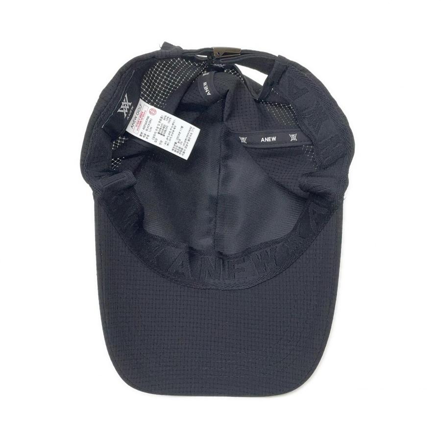 coco 中古 キャップ フリー S/M ブラック アニュー ゴルフ ANEW GOLF