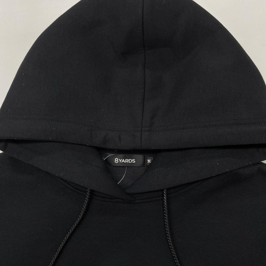 中古 ハチヤーズ 8YARDS レディース パーカー M 黒 ブラック