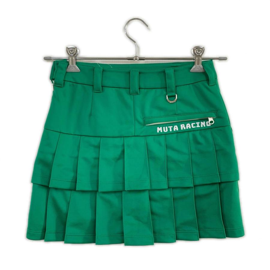 MUTAムータマリンゴルフウェア　総ロゴプリーツスカート サイズ1 S muta MARINE GOLF（ムータマリンゴルフ） coco 中古 ムータマリン muta