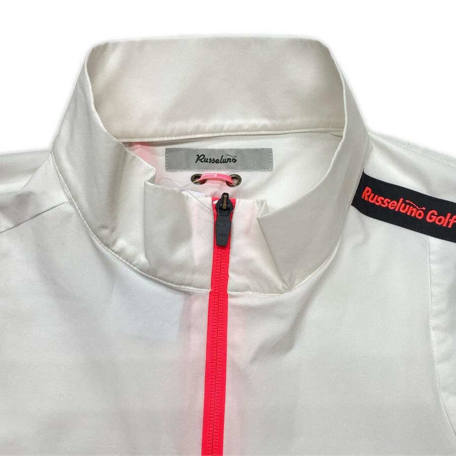 coco 中古 ラッセルノ RUSSELUNO レディース カーディガン 1(M) 白×ベージュ ホワイト 長袖ニット Russeluno（ラッセルノ） coco 中古 レディース ベスト 1(S) ホワイト