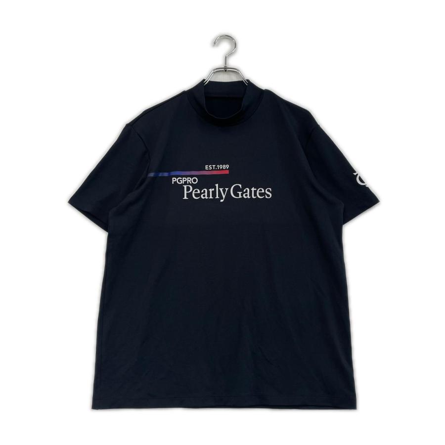 PEARLY GATES モックネック 半袖シャツ ブラック オフィシャル通販