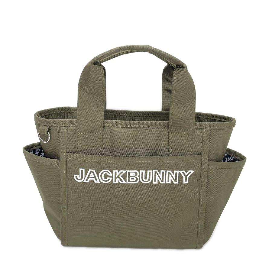 Jack Bunny カートバッグ カーキ ぬいぐるみ付 Jack Bunny!!（ジャックバニー） coco 中古 カートバッグ カーキ ロゴ