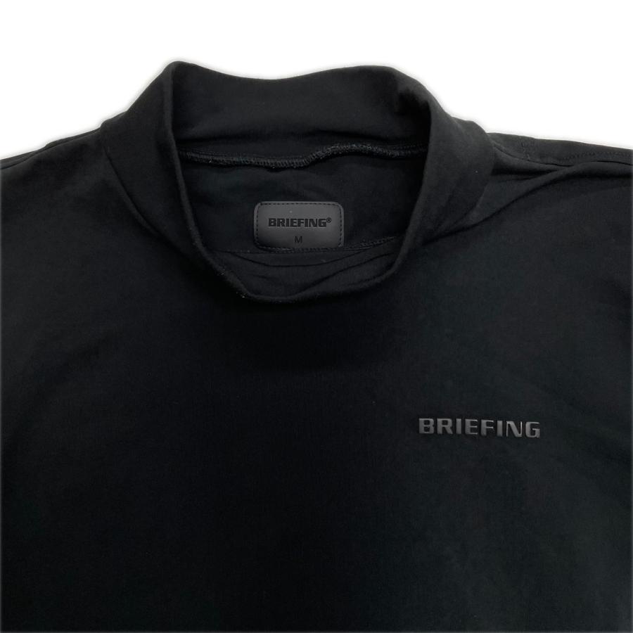 BRIEFING（ブリーフィング） 中古 メンズ 長袖シャツ M 黒 秋冬 モック