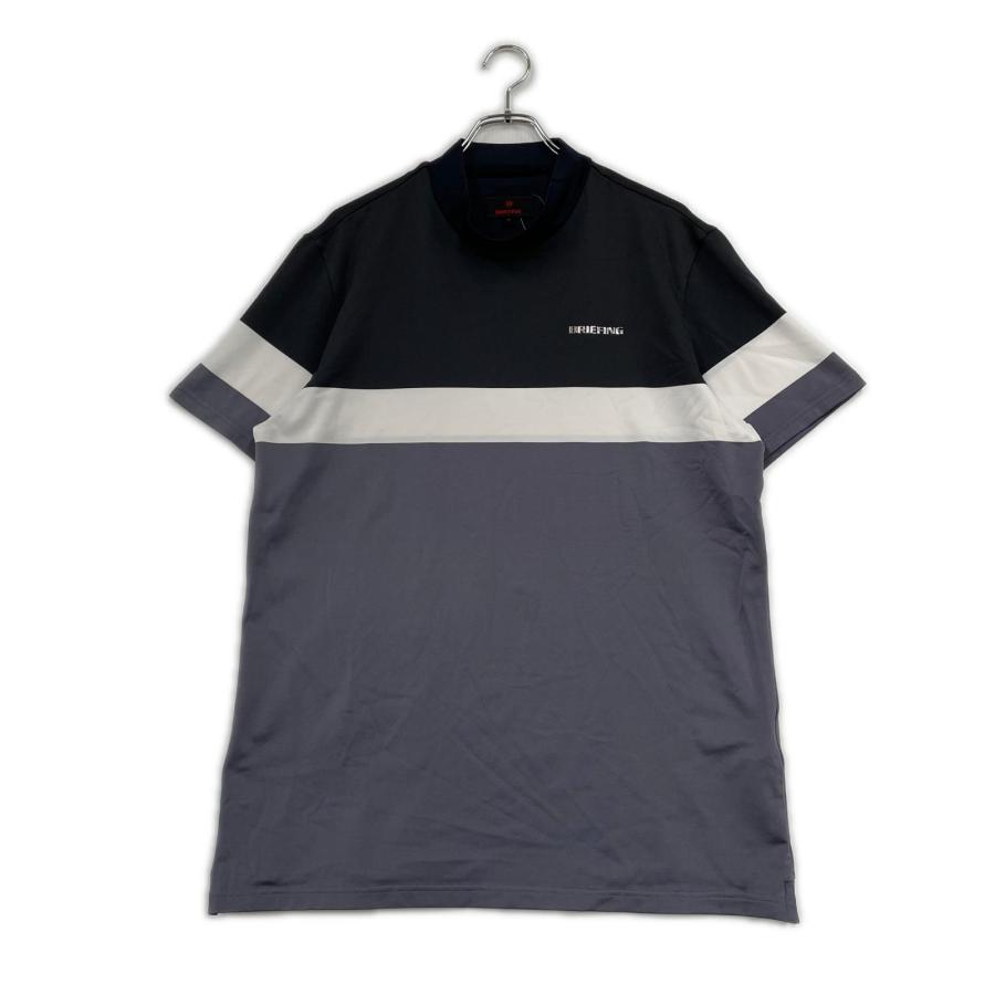 BRIEFING 半袖シャツ M BRIEFING（ブリーフィング） 中古 メンズ 半袖シャツ XL 黒×紫