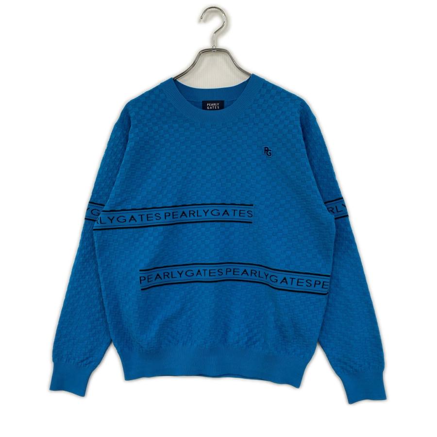 PEARLY GATES（パーリーゲイツ） 中古 メンズ セーター 5(L) ブルー 青