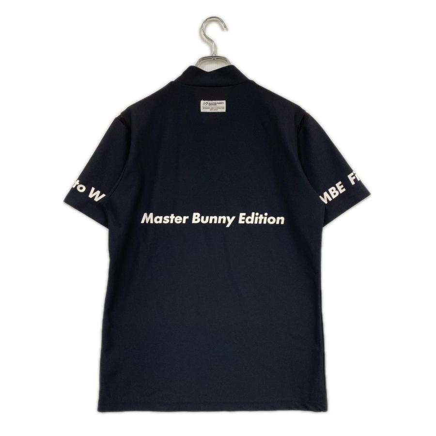 新品　マスターバニーエディション　モックネック　半袖シャツ　ブラック　サイズ5 MASTER BUNNY EDITION（マスターバニーエディション） 中古 メンズ