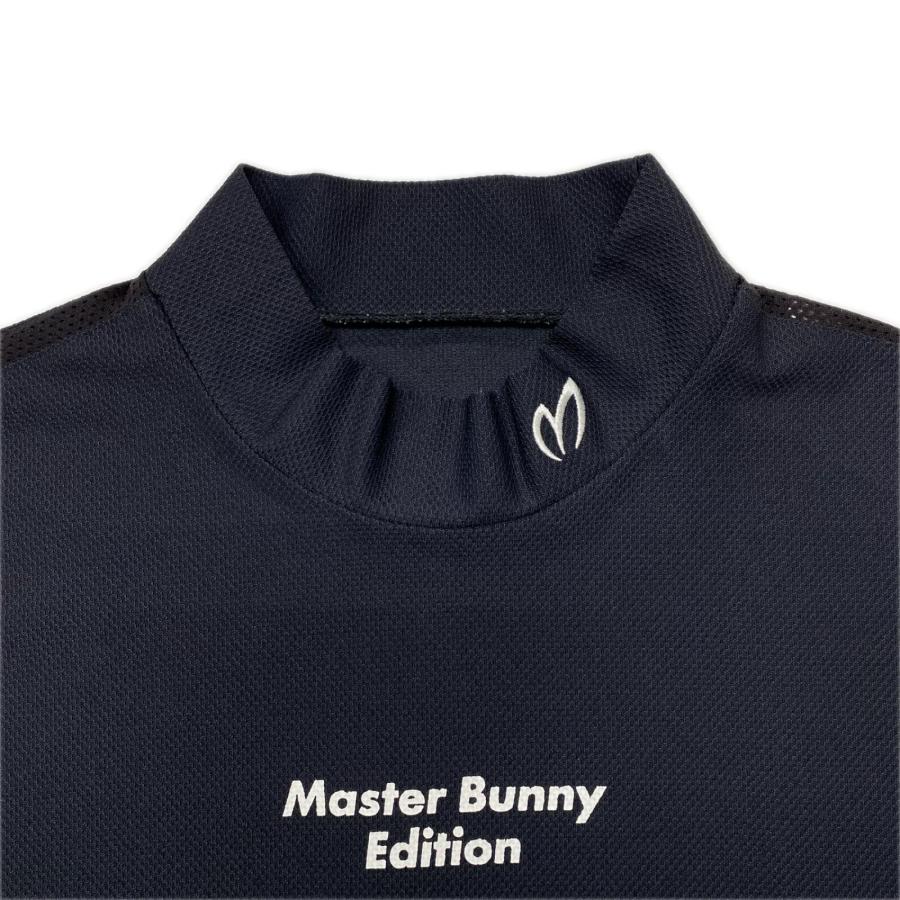 新品　マスターバニーエディション　モックネック　半袖シャツ　ブラック　サイズ5 MASTER BUNNY EDITION（マスターバニーエディション） 中古 メンズ