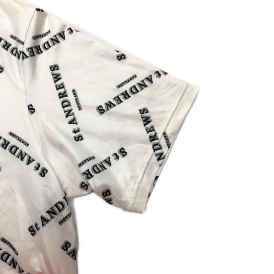 中古 セントアンドリュース StANDREWS メンズ 半袖シャツ L 白