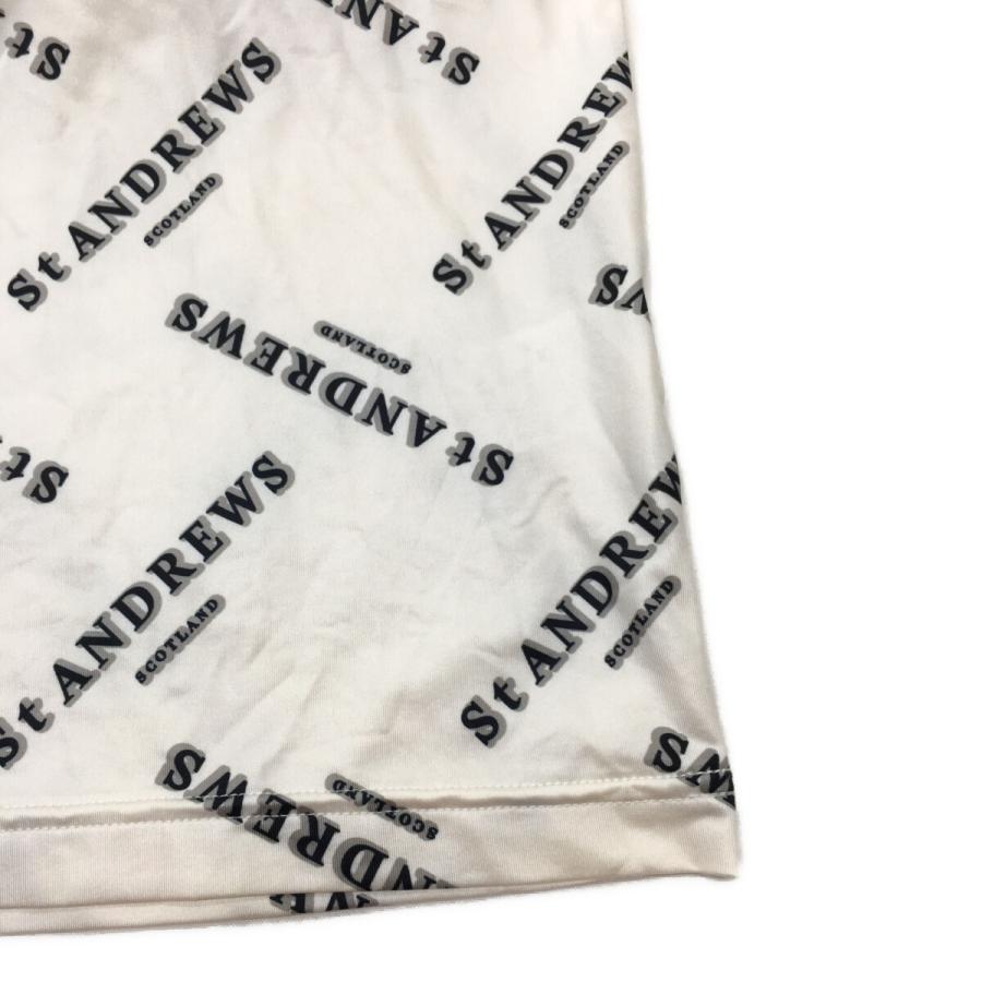 中古 セントアンドリュース StANDREWS メンズ 半袖シャツ L 白