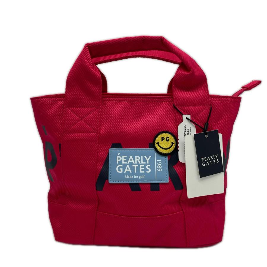 PEARLY GATES（パーリーゲイツ） 未使用品 カートバッグ ピンク ロゴ