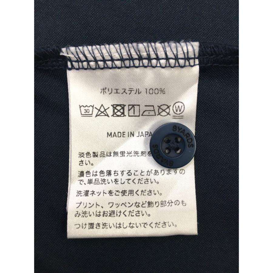 coco 中古 ハチヤーズ 8YARDS メンズ 半袖ポロシャツ M 紺 ネイビー