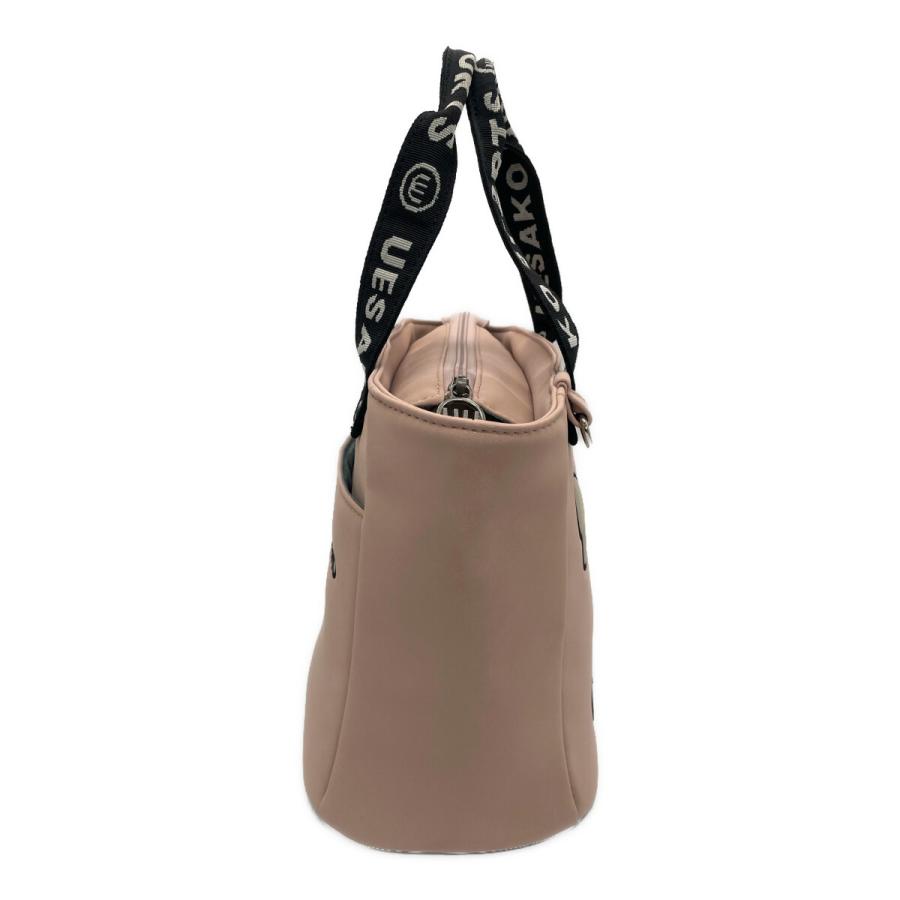 coco 中古 ミエコウエサコ MIEKO UESAKO カートバッグ ピンク ラウンドバッグ 2023年モデル 大容量 深型タイプ 中古 ミエコウエサコ MIEKO UESAKO カートバッグ ピンク